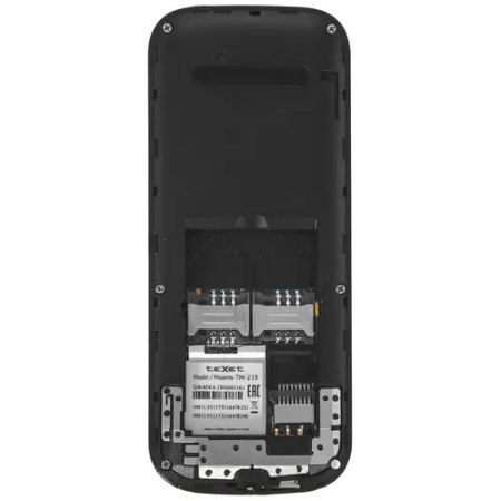 Мобильный телефон Texet TM-219 чёрный