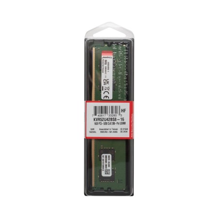 Оперативная память Kingston KVR52U42BS8-16 16 ГБ зеленый