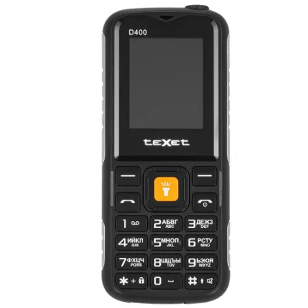 Мобильный телефон Texet TM-D400 чёрный