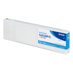 Картридж струйный Epson SJIC26P(C) (C33S020619) голубой (с чипом)