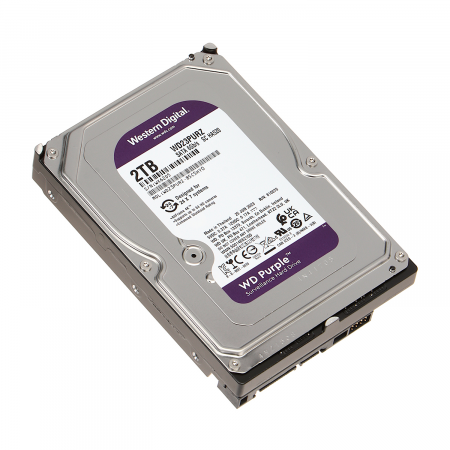 2 ТБ Жесткий диск Western Digital Purple (WD23PURZ) фиолетовый