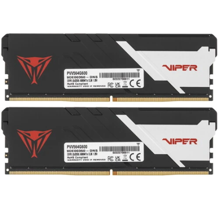 Оперативная память Patriot Viper Venom (PVV564G600C36K) 64 ГБ чёрный