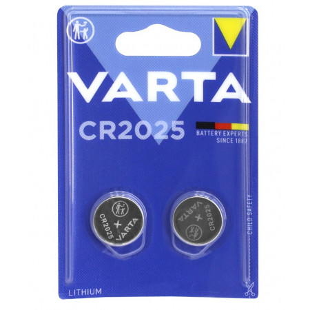 Батарейка Varta CR2025 плоская [CR2025] черный