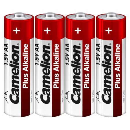 Батарейка Camelion LR6-SP4 AA [LR6] 4 шт красно-серебристый