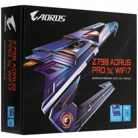 Материнская плата GIGABYTE Z790 AORUS PRO X WIFI7 чёрный