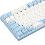 Клавиатура проводная Varmilo Sea Melody VPM87 (A52A038A9A3A06A033) голубой