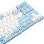 Клавиатура проводная Varmilo Sea Melody VPM87 (A52A038A9A3A06A033) голубой
