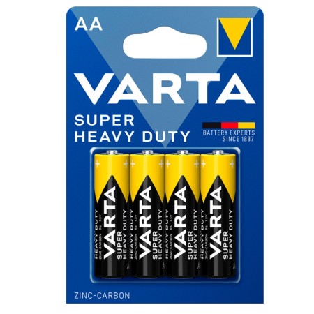 Батарейка Varta R6P/MN1500 AA [R6P] (2006-4) 4 шт черный/желтый