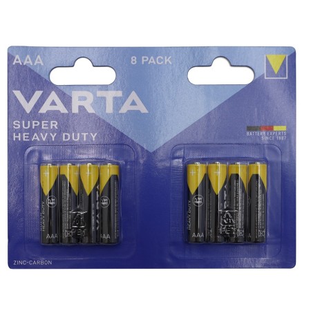 Батарейка Varta Super Heavy Duty AAA (2003-8) [LR03] 8 шт черно-желтый