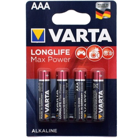 Батарейка Varta LR03/MN2400 AAA [LR03] (4703-4) 4 шт черно-красный