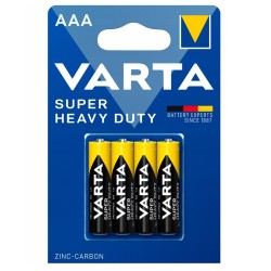 Батарейка Varta R03P/MN2400 AAA [R03P] (2003-4) 4 шт черно-желтый
