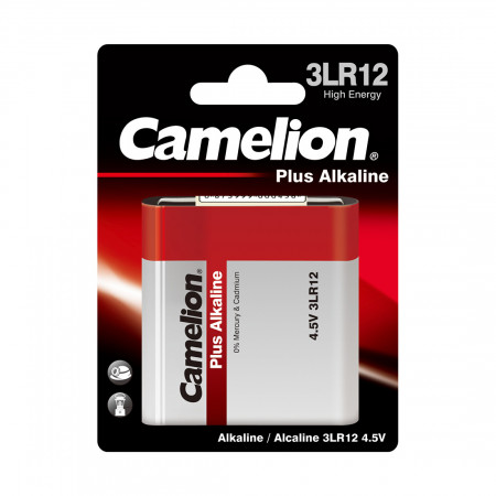 Батарейка Camelion 3LR12-BP1 3LR12 [3LR12] красный/белый