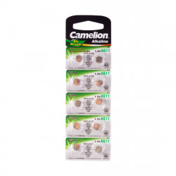 Батарейка Camelion AG11-BP10 AG11 [LR721] серебристый