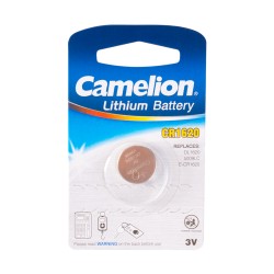 Батарейка Camelion CR1620-BP1 плоская [CR1620] 1 шт серебристый
