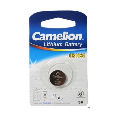 Батарейка Camelion CR1632-BP1 плоская [CR1632] 1 шт серебристый