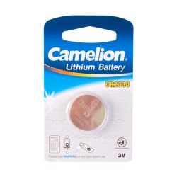 Батарейка Camelion CR2330-BP1 плоская [CR2330] 1 шт серебристый