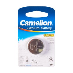 Батарейка Camelion CR2450-BP1 плоская [CR2450] 1 шт серебристый