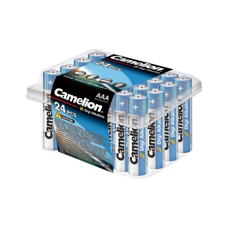 Батарейка Camelion LR03-BP24DG AAA [LR03] 24 шт сине-серебристый