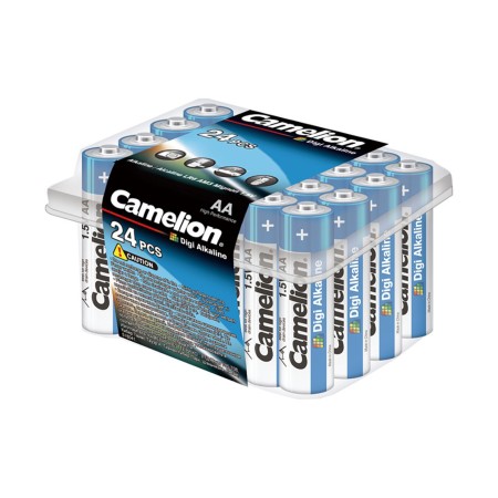 Батарейка Camelion LR6-BP24DG AA [LR6] 24 шт серебро-синий