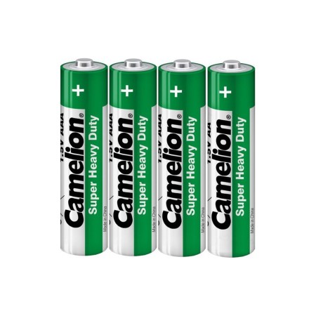 Батарейка Camelion R03P-SP4G AAA [R03P] 4 шт зелено-серебристый