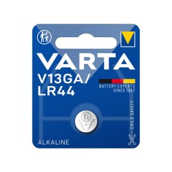 Батарейка Varta V13GA - LR44 плоская [LR44] 1 шт серебристый