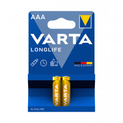 Батарейка Varta LR03 AAA Longlife Micro AAA [LR03] жёлтый