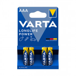 Батарейка Varta LR03 AAA Longlife Power Micro AAA [LR03] синий/жёлтый