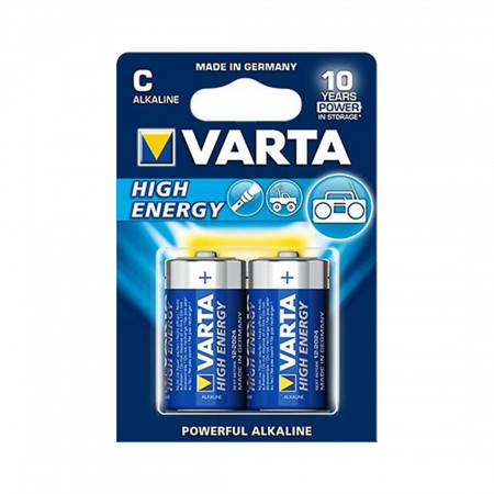 Батарейка Varta LR14 High Energy (LL Power) Baby C [LR14] синий/жёлтый