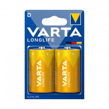 Батарейка Varta LR20 Longlife D [LR20] жёлтый