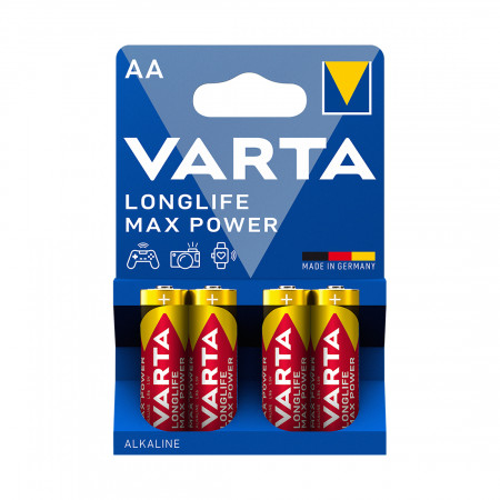 Батарейка Varta LR6 Longlife AA [LR6] красный/жёлтый