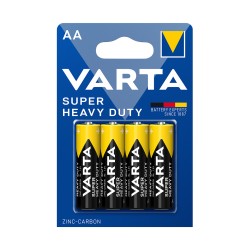 Батарейка Varta Super Heavy Duty AA [R6P] 4 шт черно-желтый
