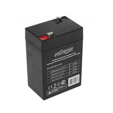 Аккумуляторная батарея для ИБП Energenie BAT-6V4.5AH черный