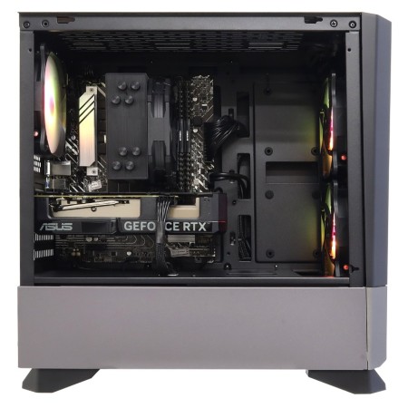Системный блок Core i5-12400F-2.5GHz/B660/RAM 16GB/SSD 1TB (M.2)/RTX4060Ti-8GB/no DVD/750W/ черный