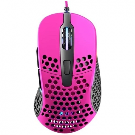 Мышь проводная Xtrfy M4 RGB (XG-M4-RGB-PINK) розовый