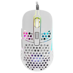 Мышь проводная Xtrfy M42 (XG-M42-RGB-WHITE) белый