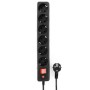 Сетевой фильтр Гарнизон ECL-6-B-5 черный 5м