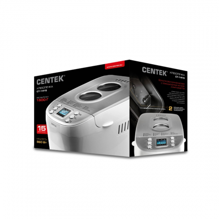 Хлебопечь Centek CT-1415 белый