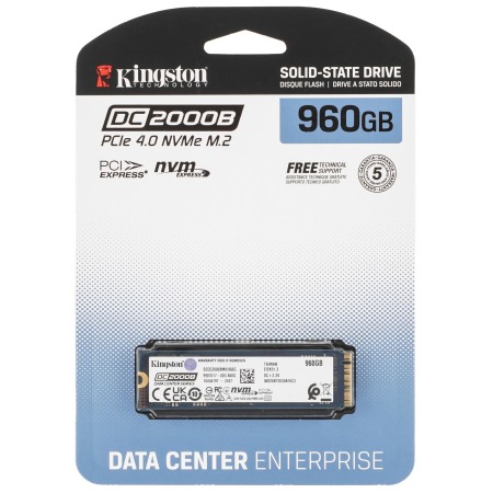 960 ГБ SSD диск Kingston DC2000B (SEDC2000BM8/960G) синий