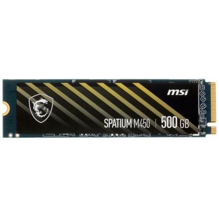500 ГБ SSD диск MSI SPATIUM M450 (500GB/SPATIUM M450) чёрный