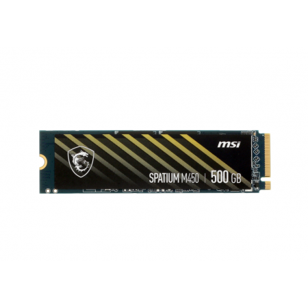 500 ГБ SSD диск MSI SPATIUM M450 (500GB/SPATIUM M450) чёрный