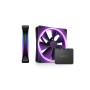 Комплект вентиляторов NZXT F140 RGB DUO (RF-D14DF-B1) 2 шт черный