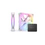 Комплект вентиляторов NZXT F140 RGB DUO (RF-D14DF-W1) 2 шт белый