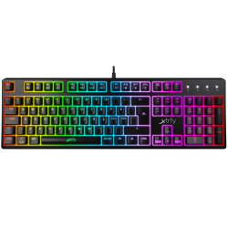 Клавиатура проводная Xtrfy K4 RGB (XG-K4-RGB-R-RUS) чёрный