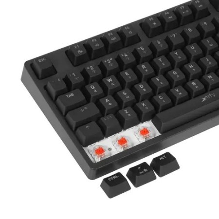 Клавиатура проводная Xtrfy K4 RGB (XG-K4-RGB-R-RUS) чёрный