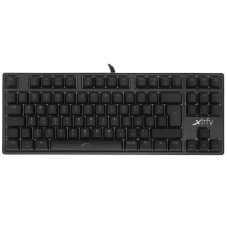 Клавиатура проводная Xtrfy K4 RGB TKL (XG-K4-RGB-TKL-R-RUS) чёрный