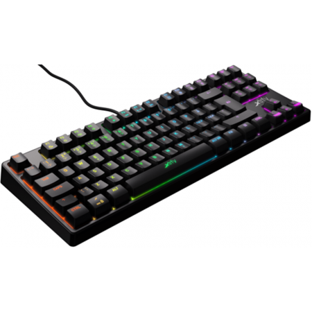 Клавиатура проводная Xtrfy K4 RGB TKL (XG-K4-RGB-TKL-R-RUS) чёрный