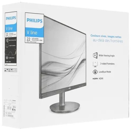 21.5" Монитор Philips 221V8/01 черный