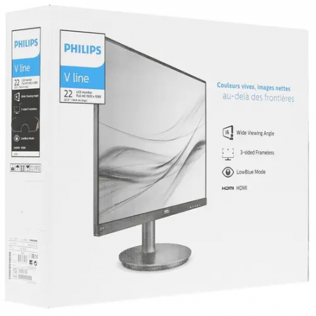 21.5" Монитор Philips 221V8/01 чёрный