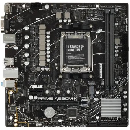 Материнская плата ASUS PRIME A620M-K (90MB1F40-M0EAY0) чёрный