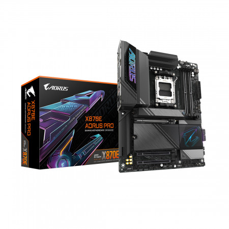 Материнская плата Gigabyte X870E AORUS PRO чёрный